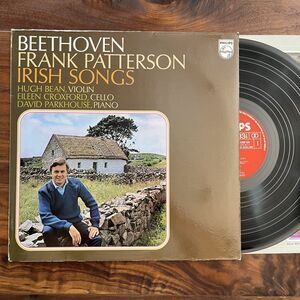 Beethoven Frank Patterson Irish Songs Vinyl LP Philips 6500-104